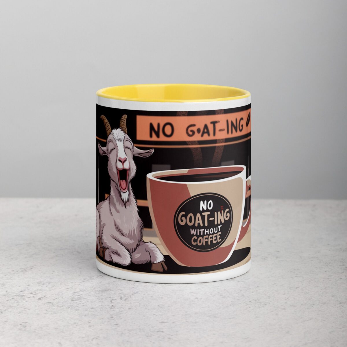 No Goat-ing Without Coffee Mug - Image 19