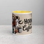 Horned and Caffeinated Goat Coffee Mug - Image 19