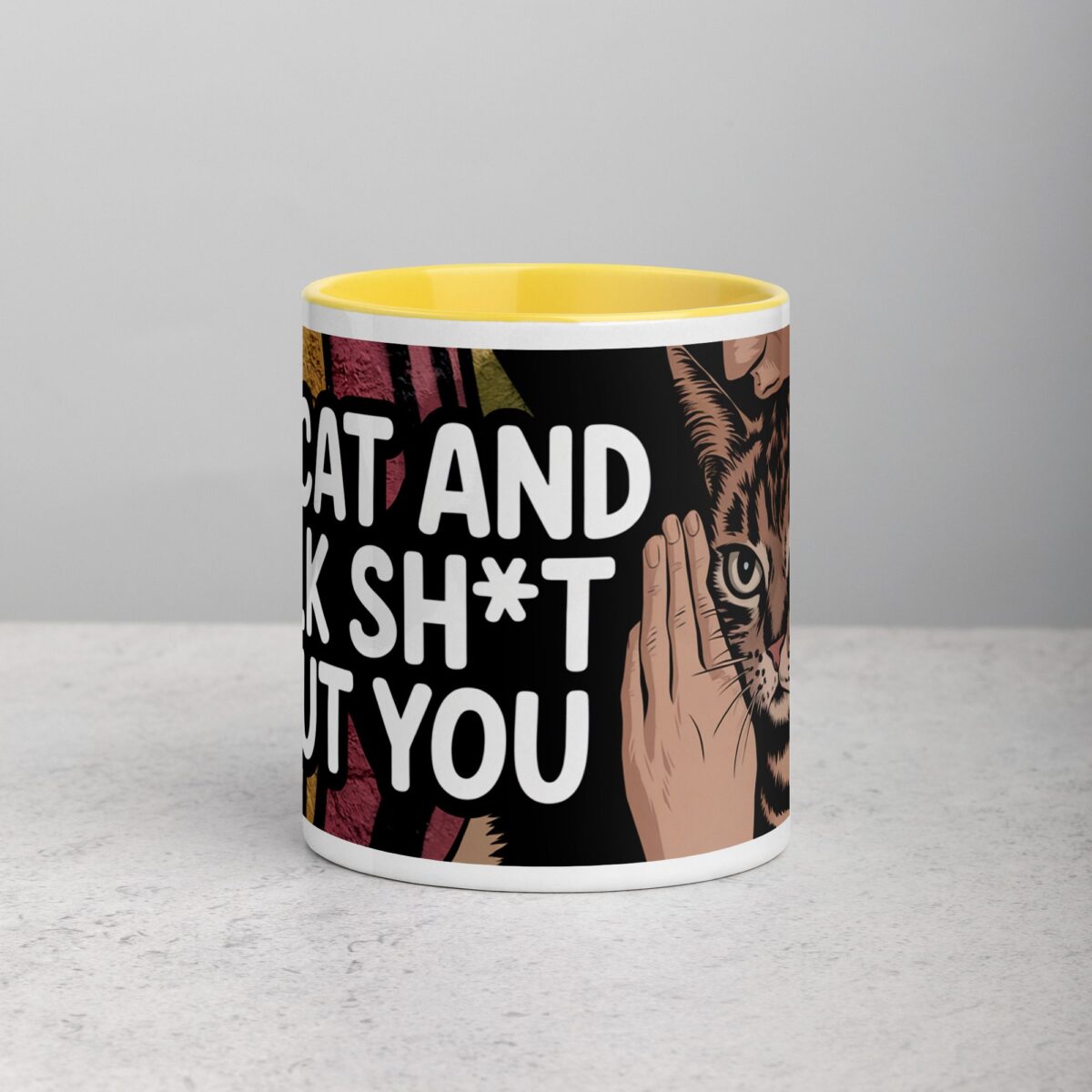 My Cat and I Talk Sh*t About You Coffee Mug - Image 19