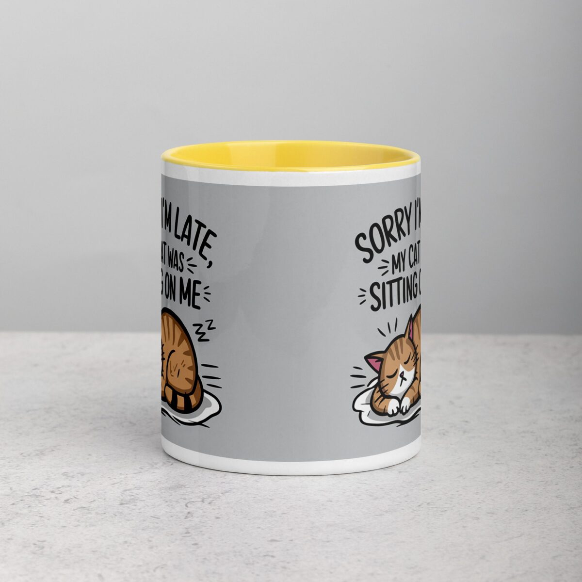 Sorry I’m Late, My Cat Was Sitting on Me Mug - Image 19