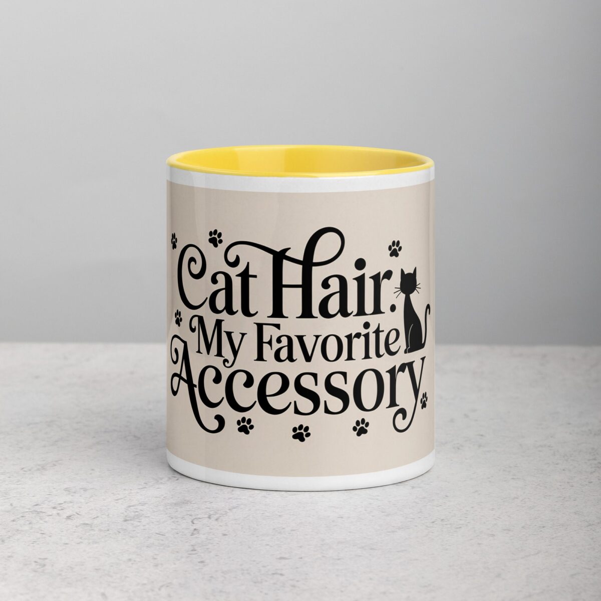 Cat Hair: My Favorite Accessory Mug - Image 19