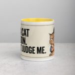 I’m a Cat Person. Don’t Judge Me Mug - Image 19