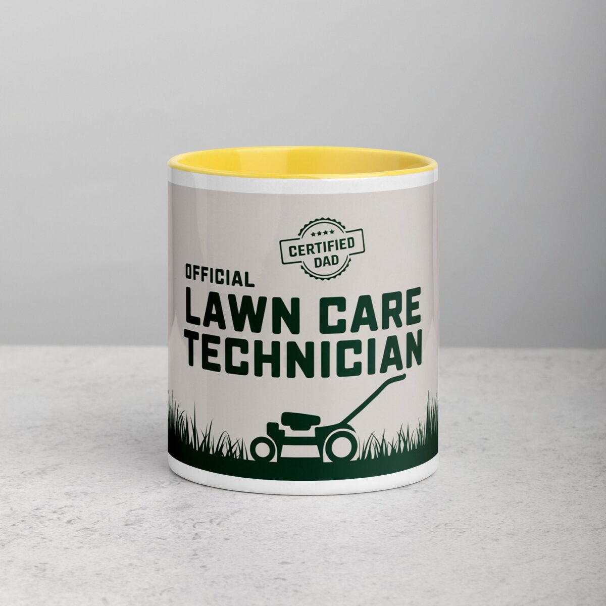 Official Lawn Care Technician Dad Coffee Mug - Image 19