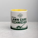 Official Lawn Care Technician Dad Coffee Mug - Image 19