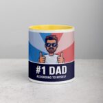 #1 Dad (According to Myself) Coffee Mug - Image 19