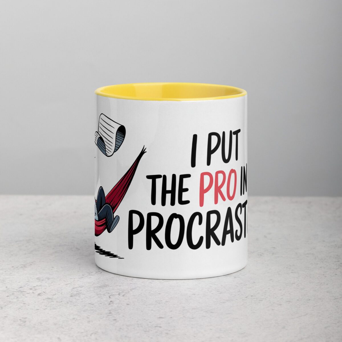 I Put the Pro in Procrastinate Dad Mug - Image 19