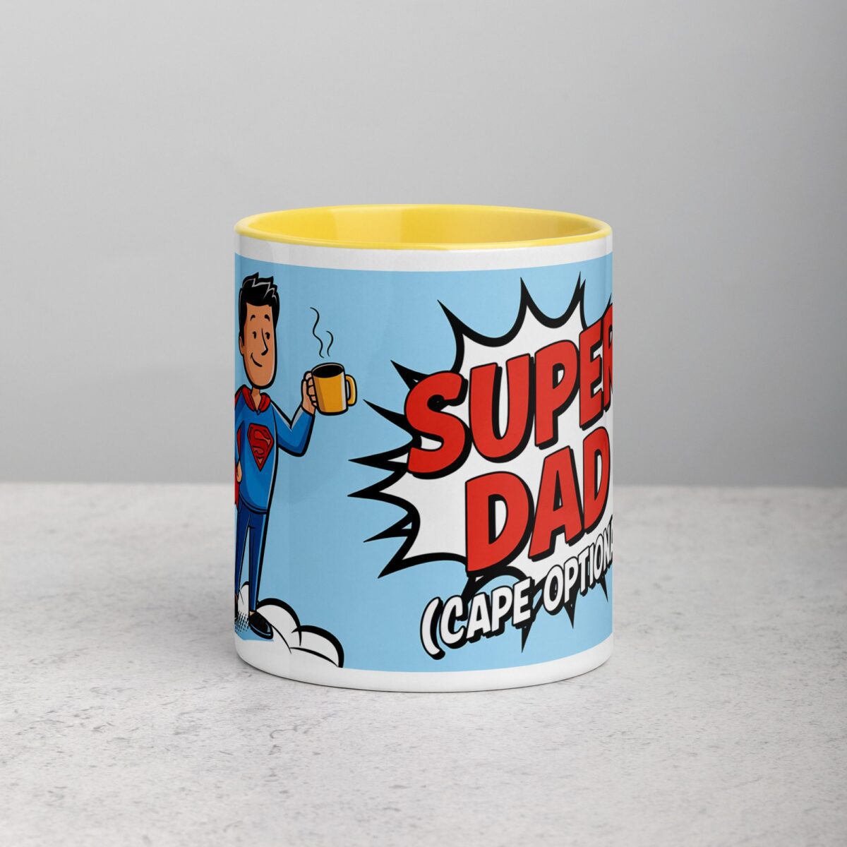 Super Dad Superhero Coffee Mug - Image 19