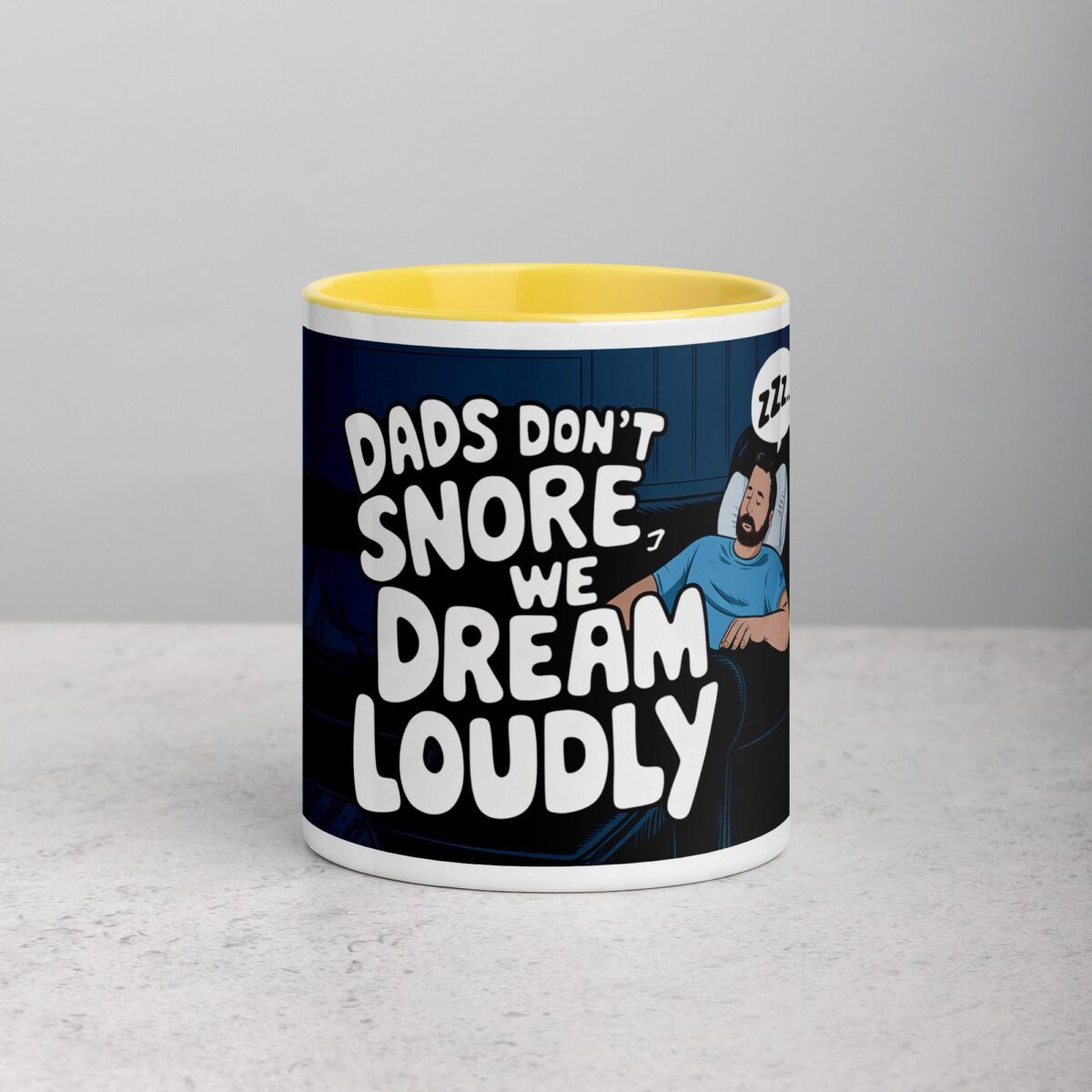 Dad's Don't Snore, We Dream Loudly Coffee Mug - Image 19