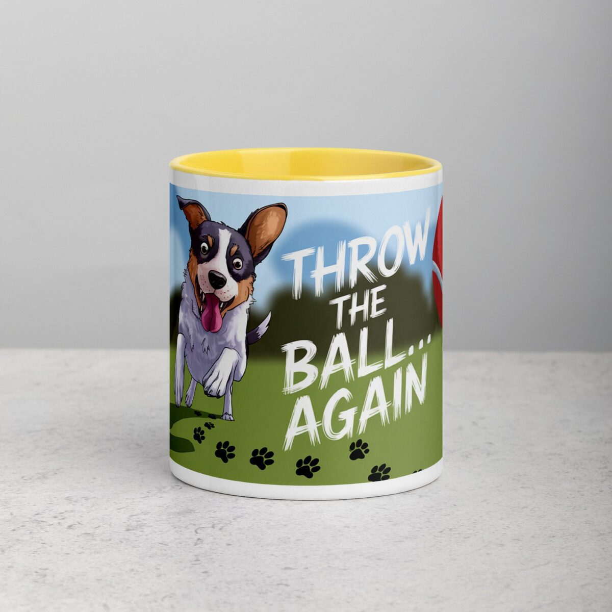 Throw the Ball… Again Dog Coffee Mug - Image 19