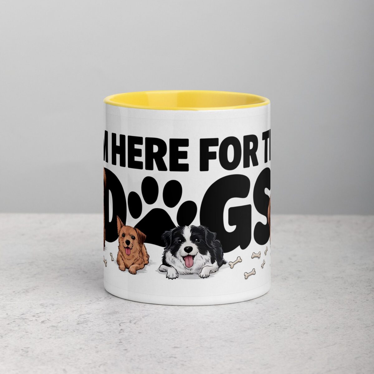 I’m Here for the Dogs Coffee Mug - Image 19
