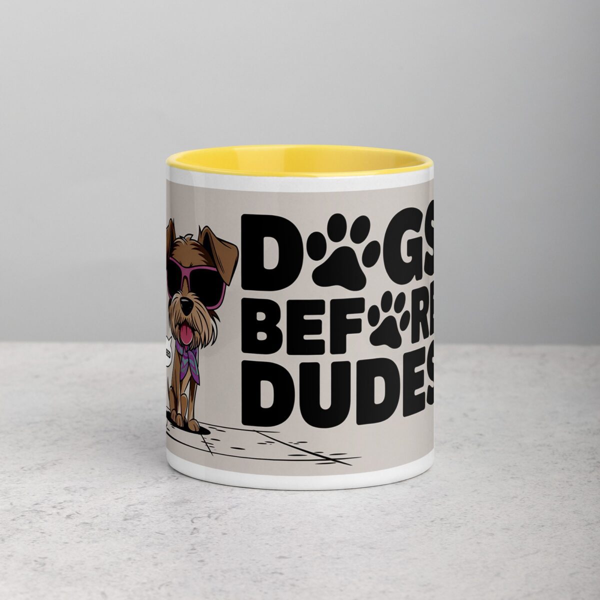 Dogs Before Dudes Coffee Mug & Tea Cup - Image 19