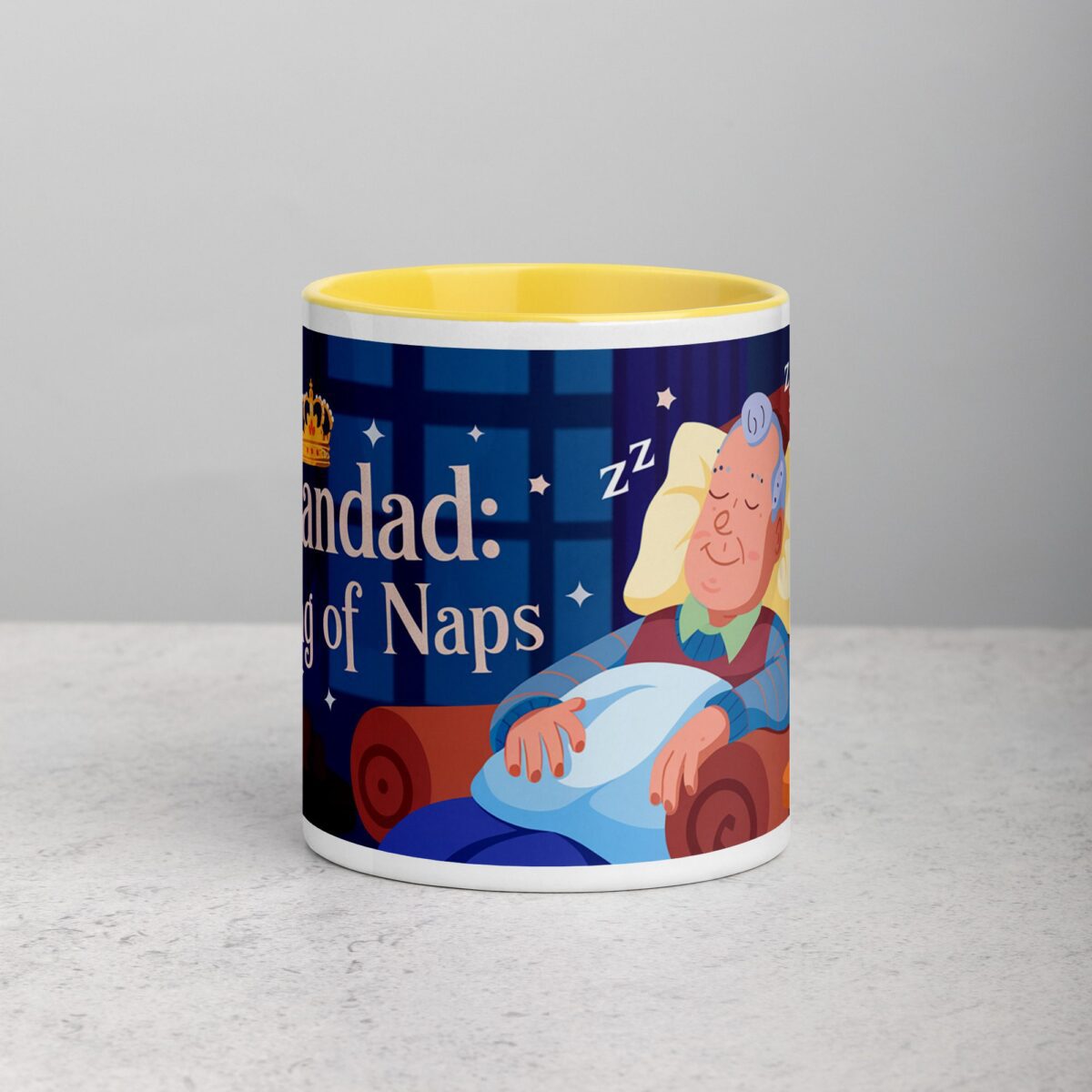 Grandad: King of Naps Coffee Mug - Image 19