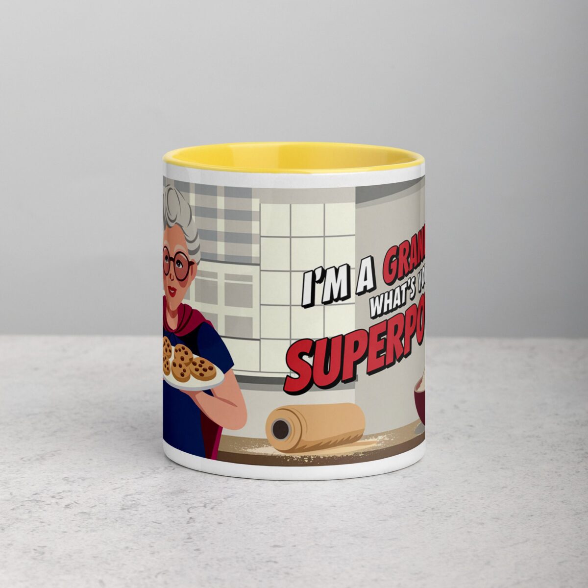 I’m a Grandma. What’s Your Superpower? Mug - Image 19