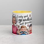I Only Spoil Grandkids and Granddogs Coffee Mug - Image 19