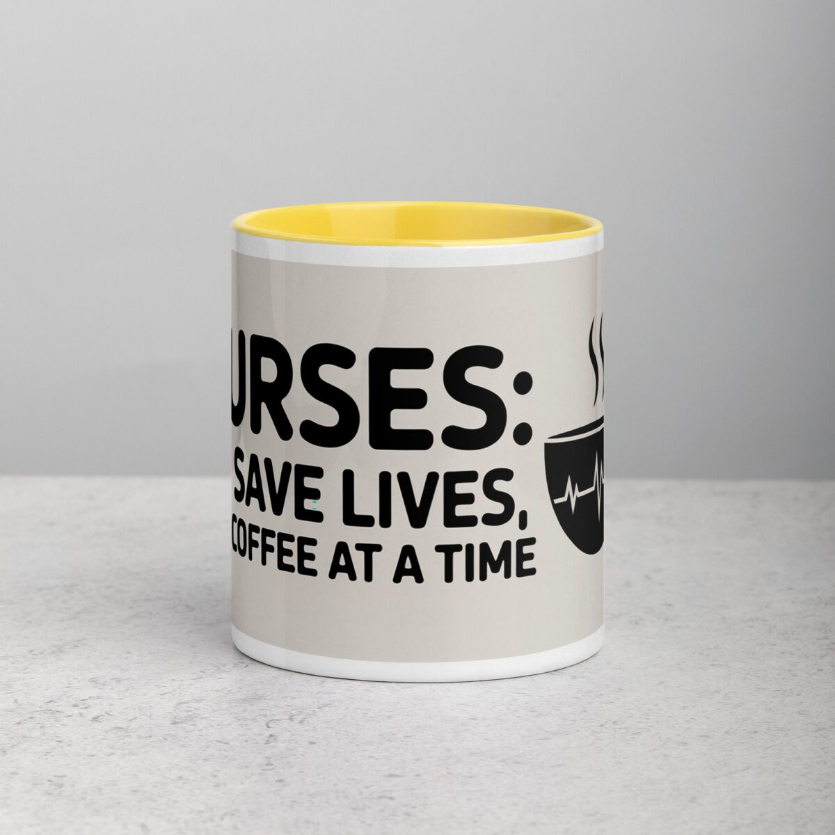 Nurses: We Save Lives, One Coffee at a Time Mug - Image 19