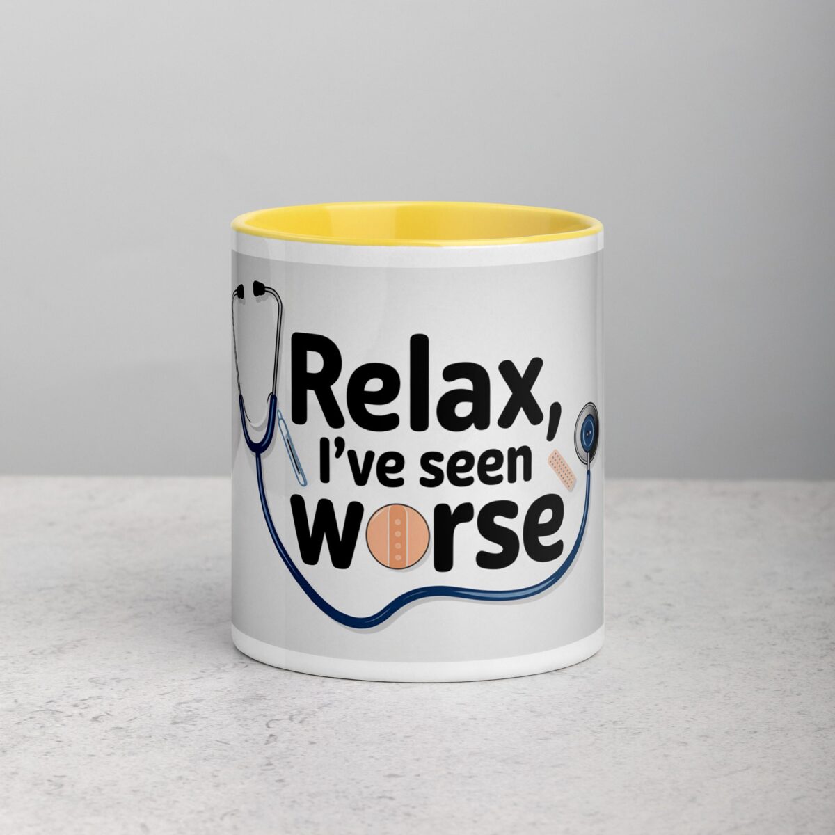 Relax, I’ve Seen Worse Nurse Mug - Image 19