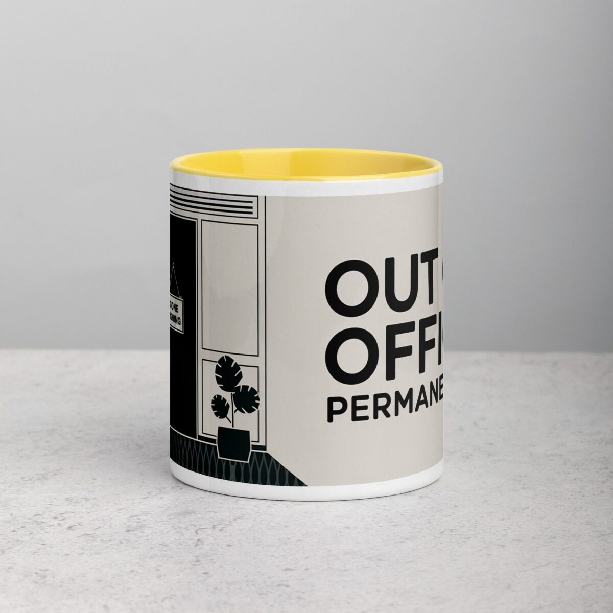 Out of Office Permanently Retirement Coffee Mug - Image 19