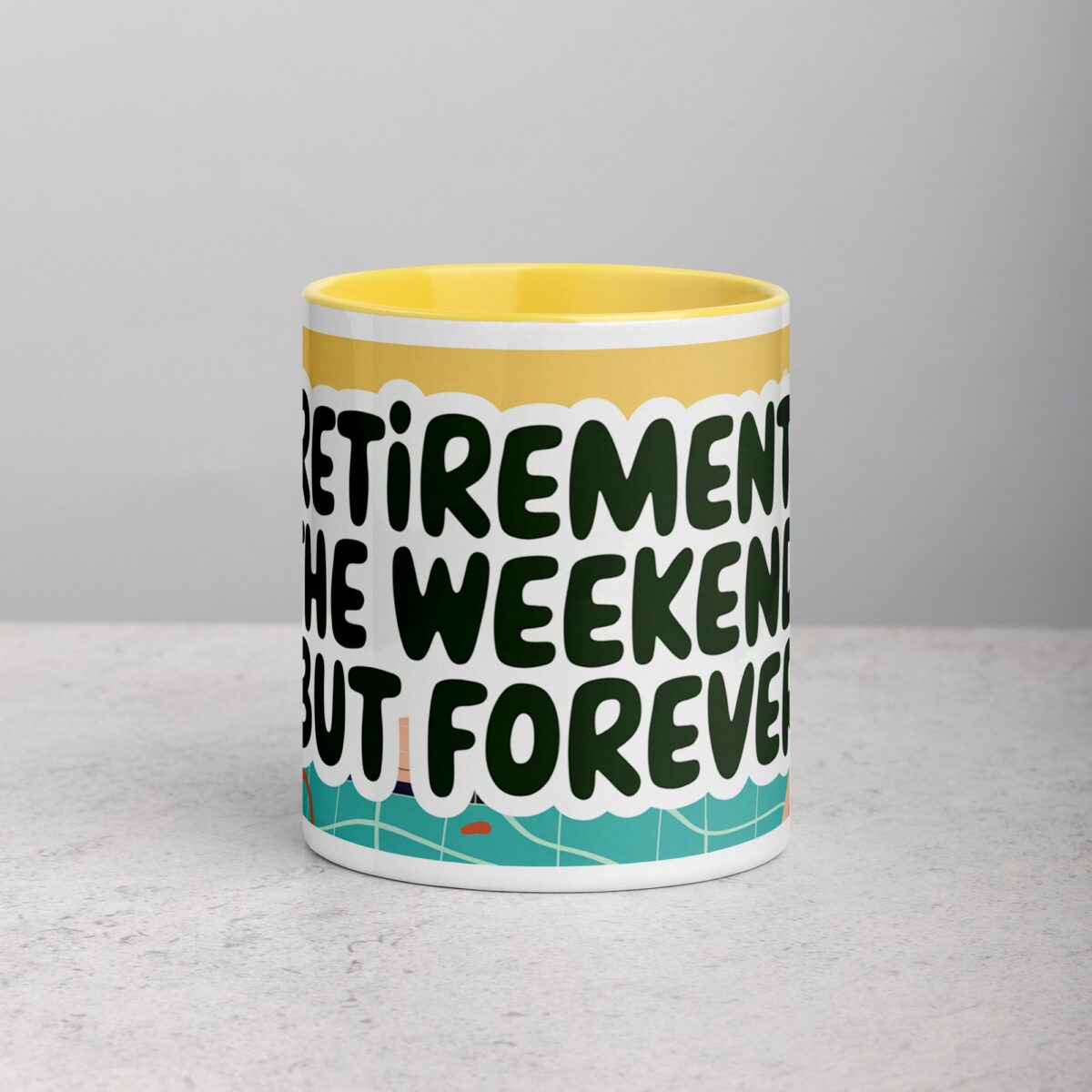 Retirement: The Weekend, But Forever Coffee Mug - Image 19