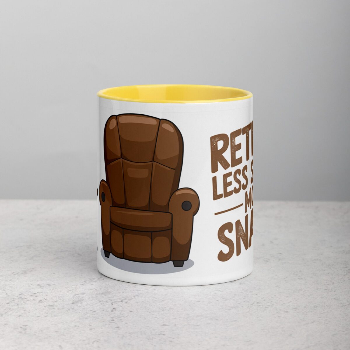 Retired: Less Stress, More Snacks Coffee Mug - Image 19