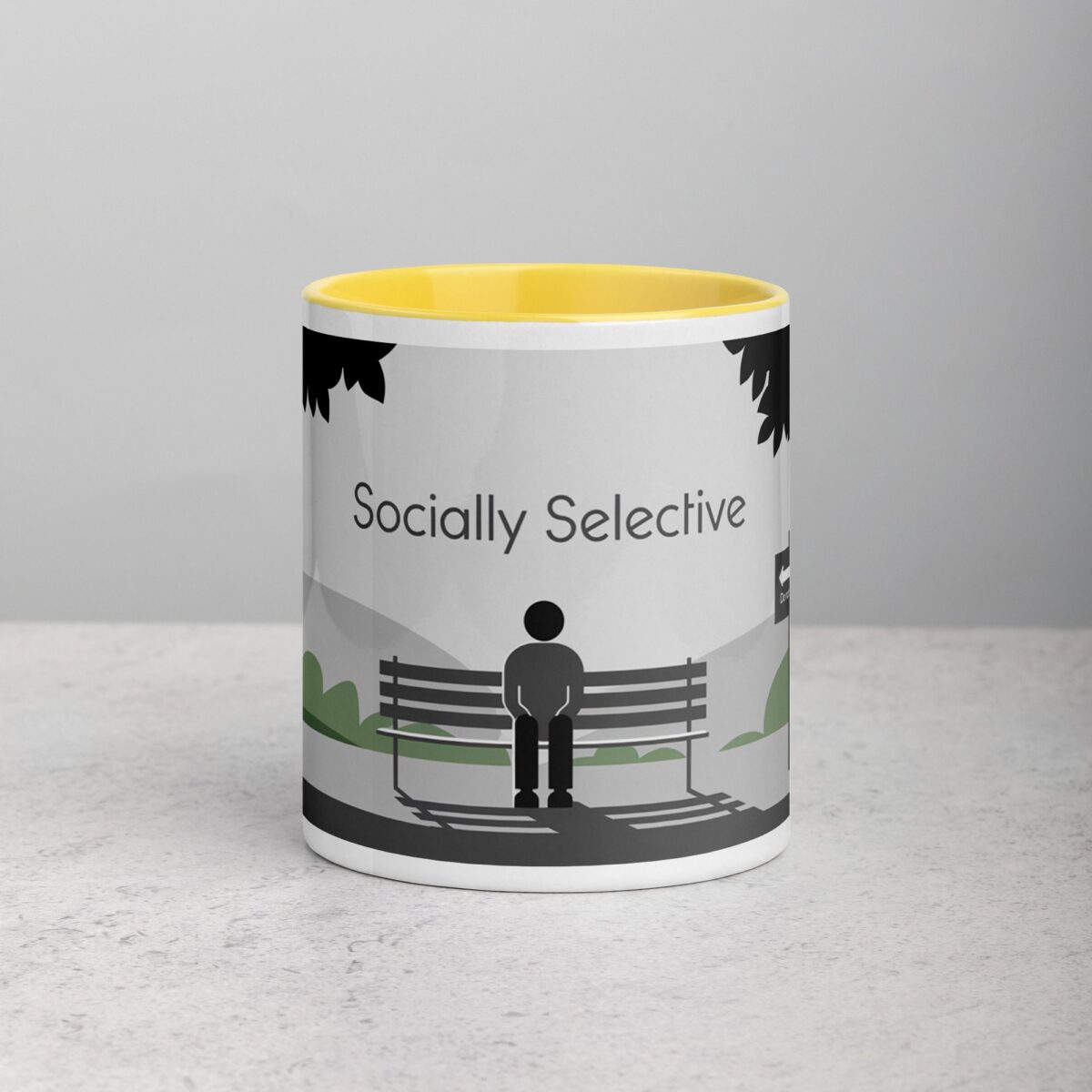 Socially Selective Sarcastic Coffee Mug & Tea Cup - Image 19