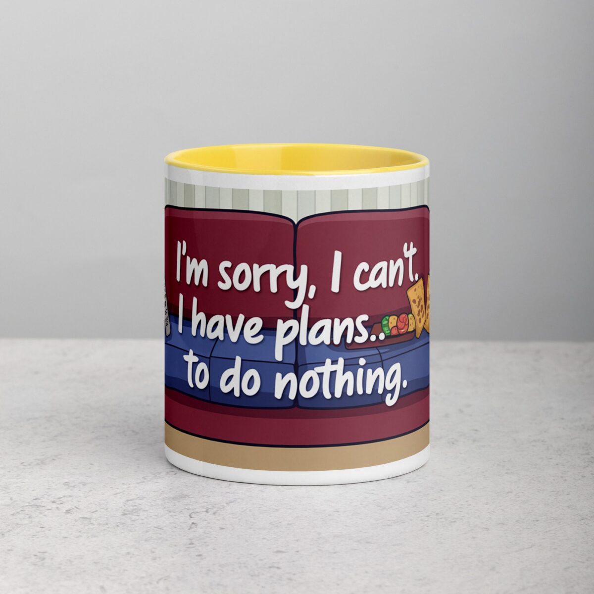 I’m Sorry, I Can’t. I Have Plans… To Do Nothing Sarcastic Mug - Image 19