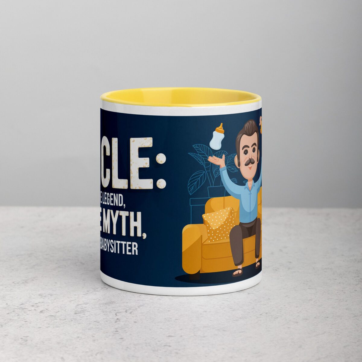 Uncle: The Legend, The Myth, The Babysitter Coffee Mug - Image 19