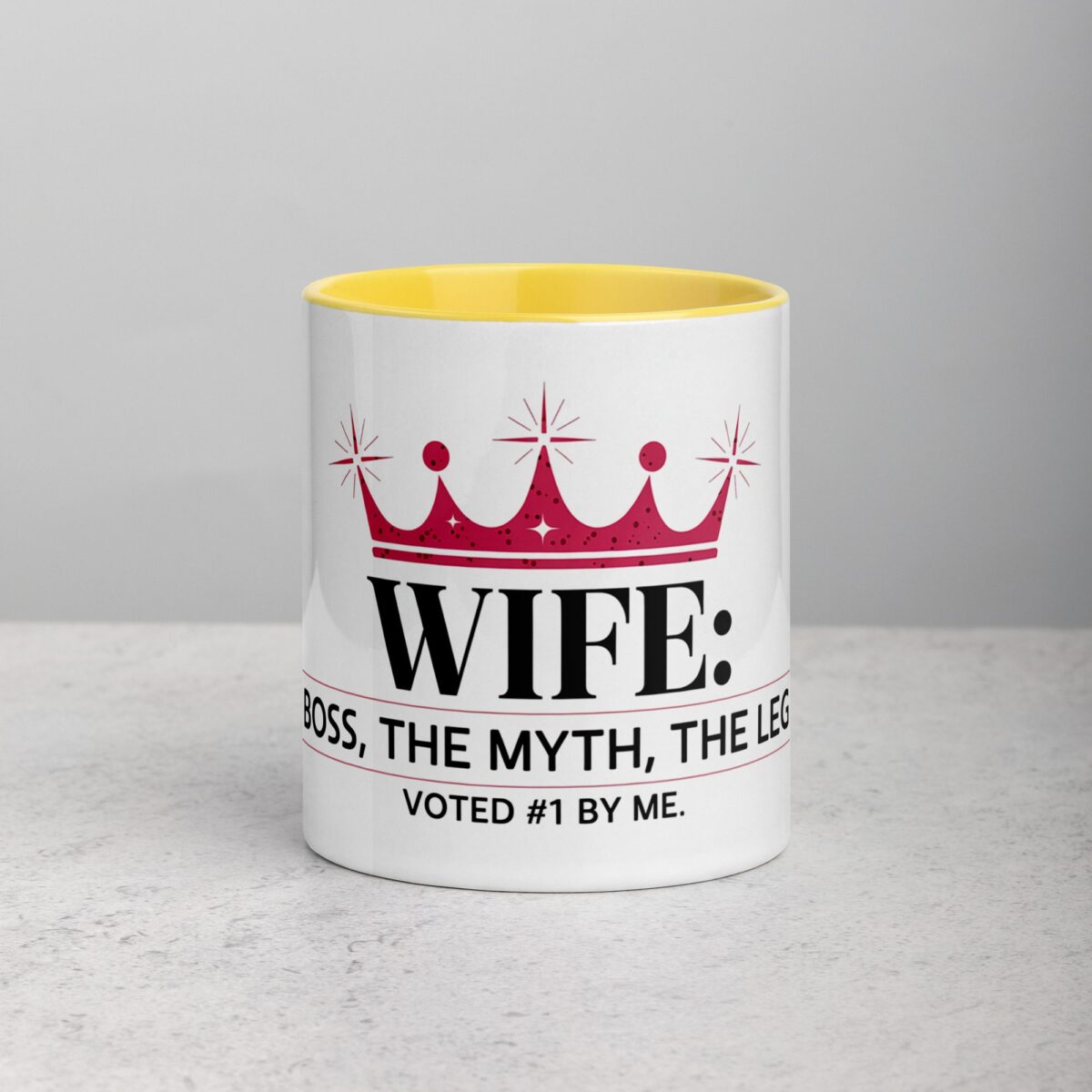 Wife: The Boss, The Myth, The Legend Coffee Mug - Image 19
