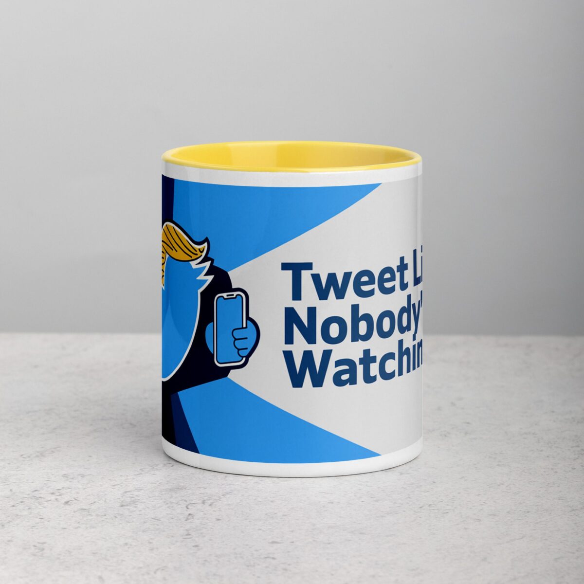 Tweet Like Nobody’s Watching Trump Mug - Image 19