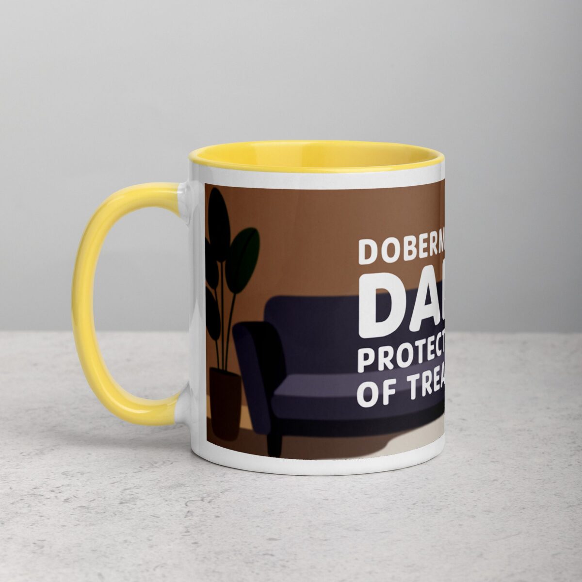Doberman Dad: Protector of Treats Coffee Mug - Image 20