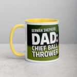 German Shepherd Dad: Chief Ball Thrower Mug - Image 20