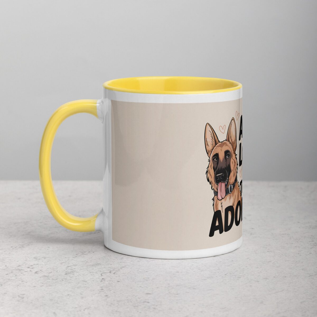 Loyal & Totally Adorable German Shepherd Coffee Mug - Image 20