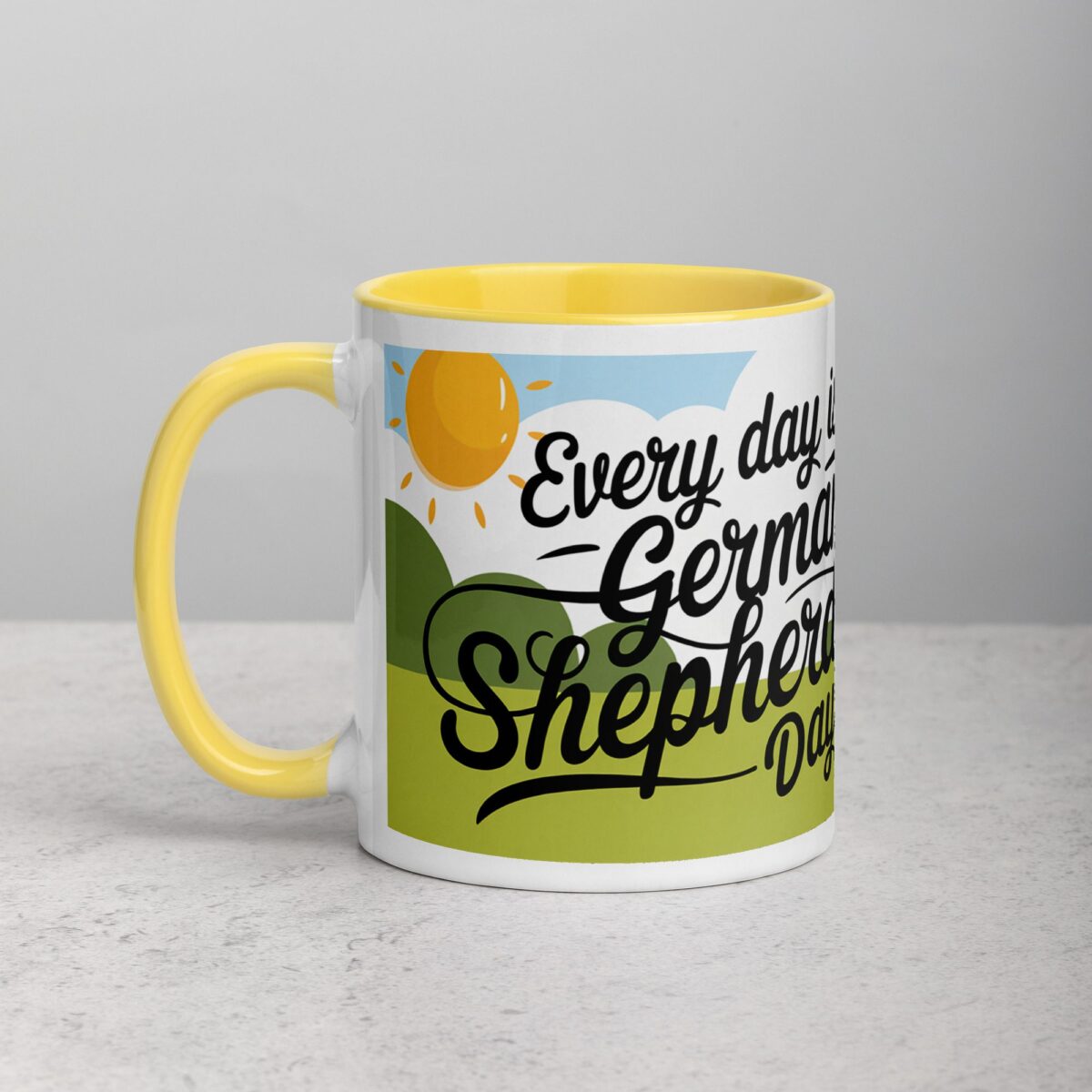 Every Day Is a German Shepherd Day Coffee Mug & Tea Cup - Image 20