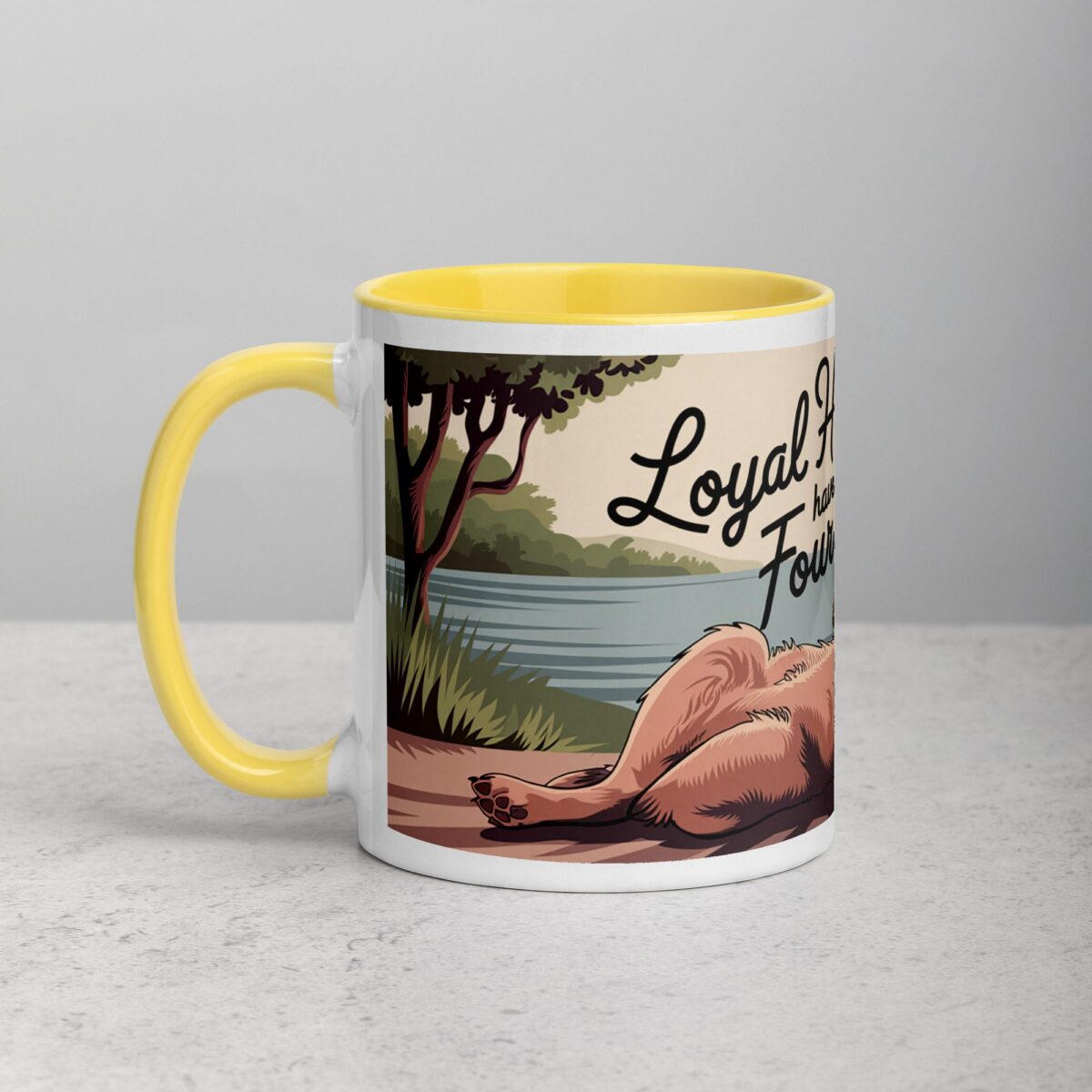 Loyal Hearts Have Four Paws Coffee Mug - Image 20