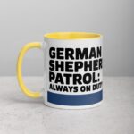 German Shepherd Patrol: Always on Duty Coffee Mug - Image 20