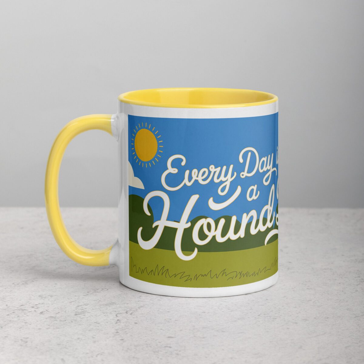 Every Day Is a Hound Day Coffee Mug & Tea Cup - Image 20