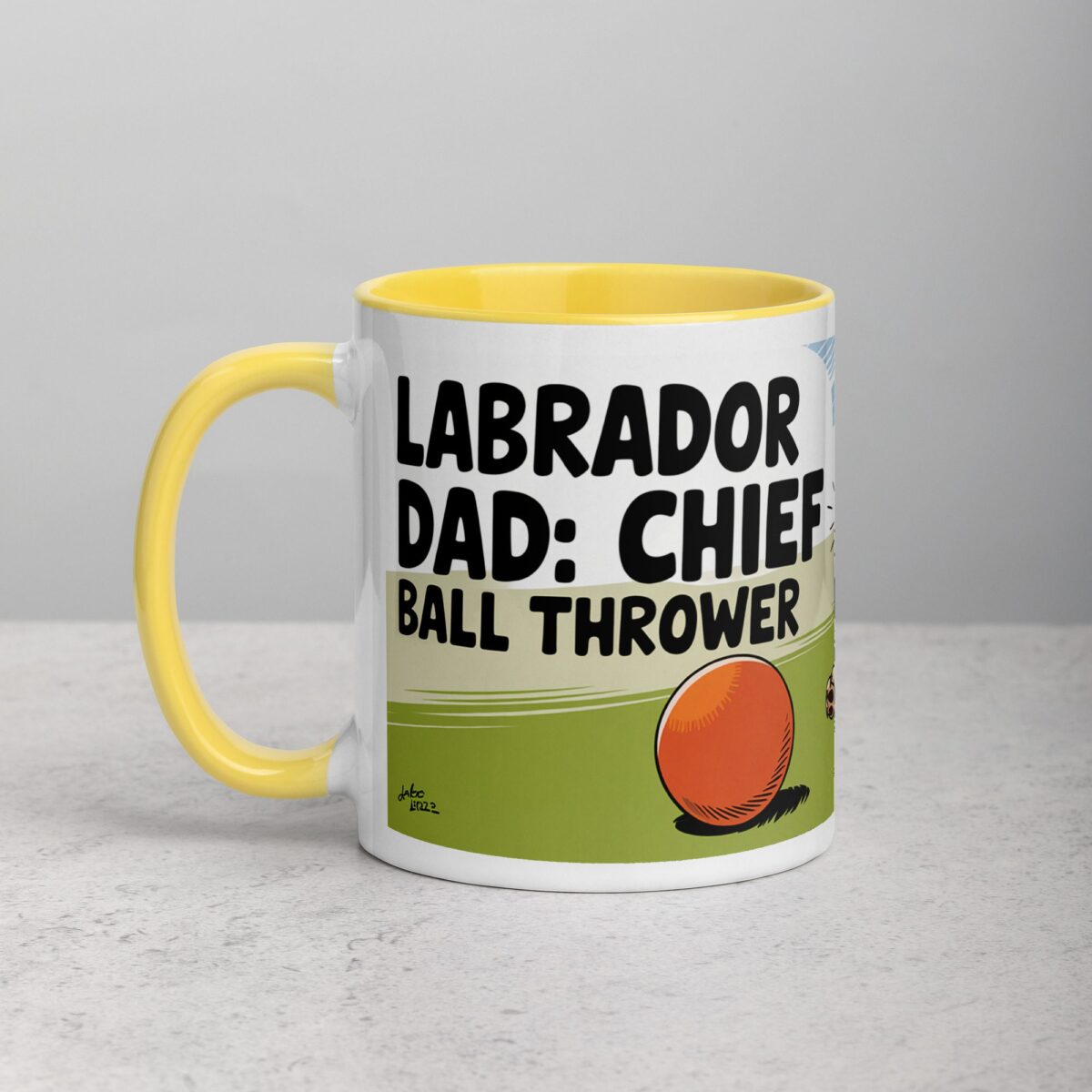 Labrador Dad: Chief Ball Thrower Coffee Mug - Image 20