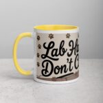 Lab Hair, Don’t Care Labrador Coffee Mug - Image 20