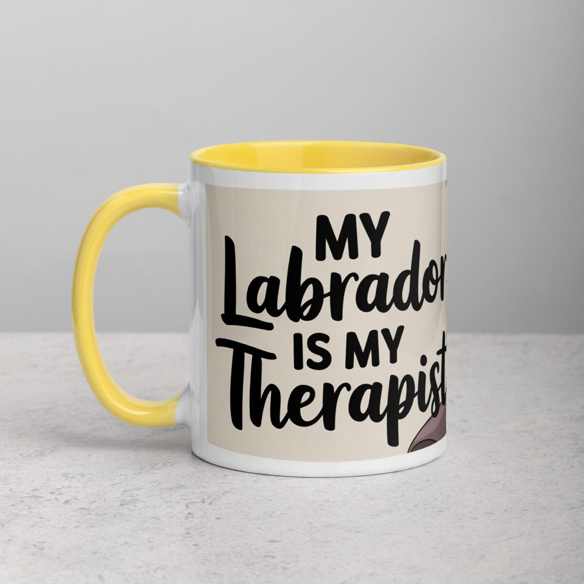 My Labrador Is My Therapist Coffee Mug - Image 20