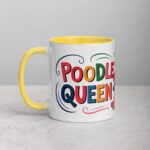 Poodle Mom: Queen of Curls Coffee Mug - Image 20