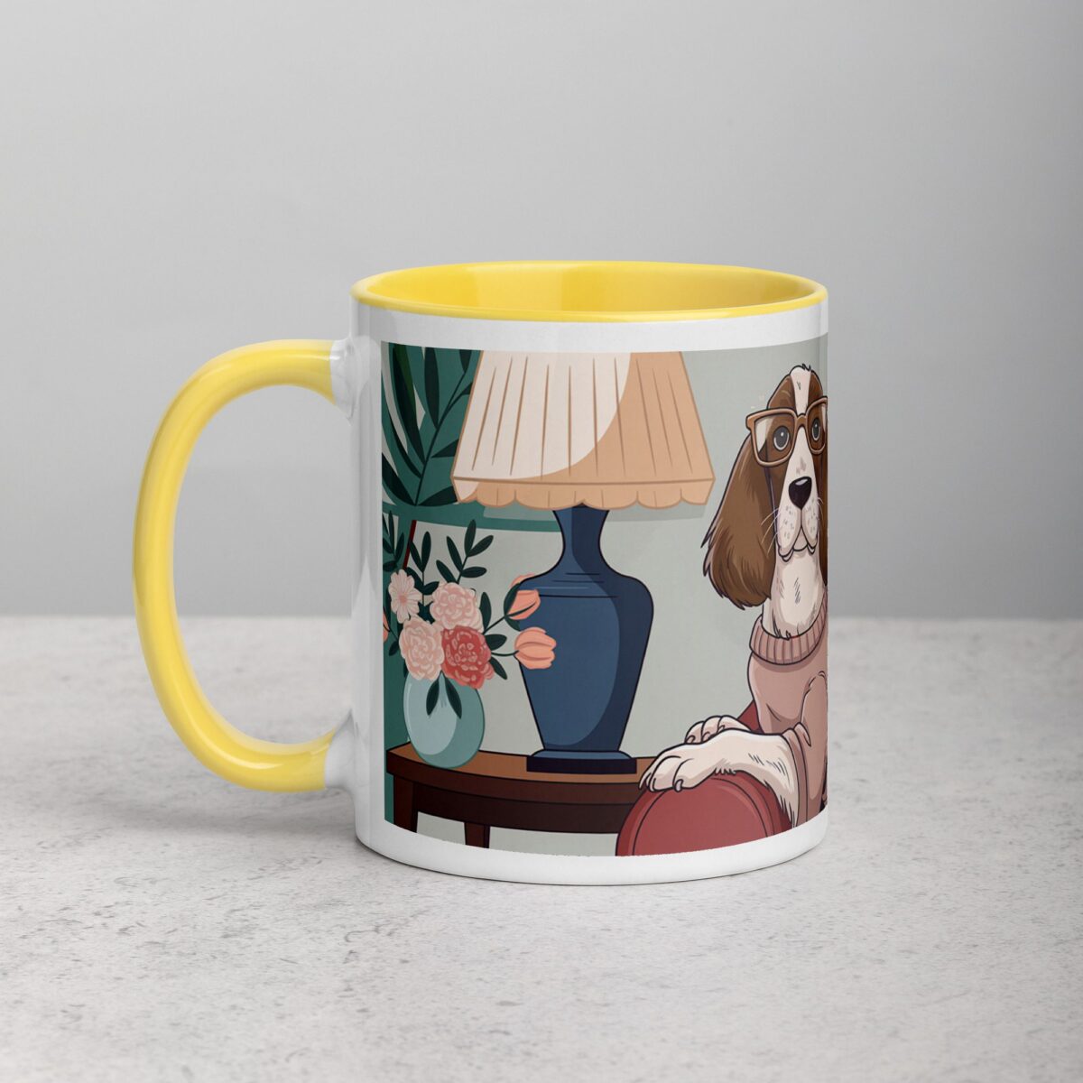 My Spaniel Is My Therapist Coffee Mug - Image 20