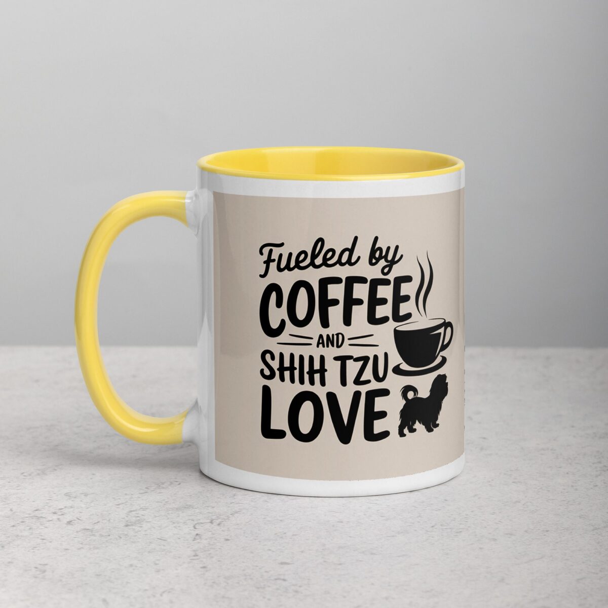 Fueled by Coffee and Shih Tzu Love Mug - Image 20