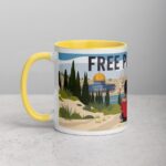 Free Palestine Siblings Hug Mug - Image 20