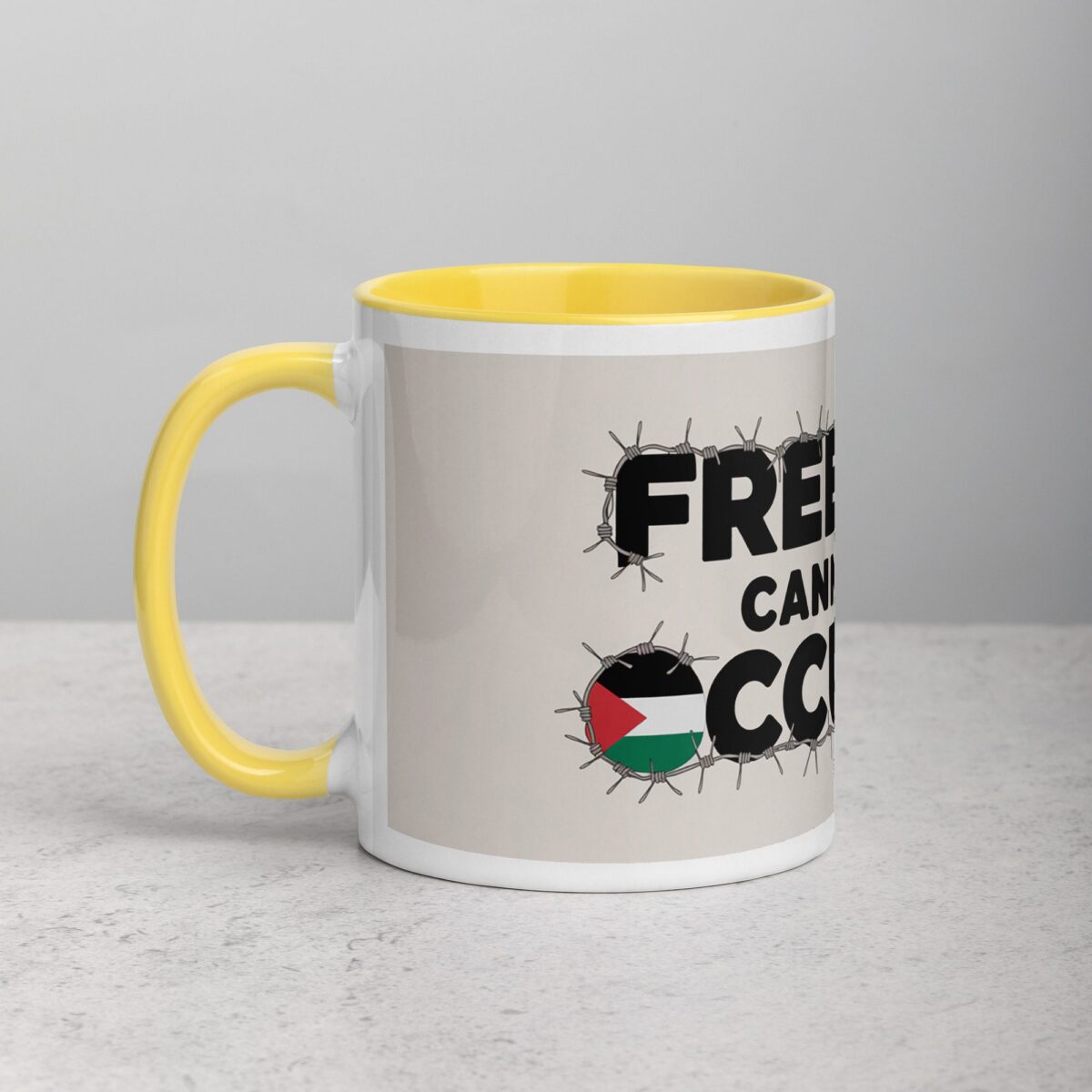 Freedom Cannot Be Occupied Palestine Mug - Image 20