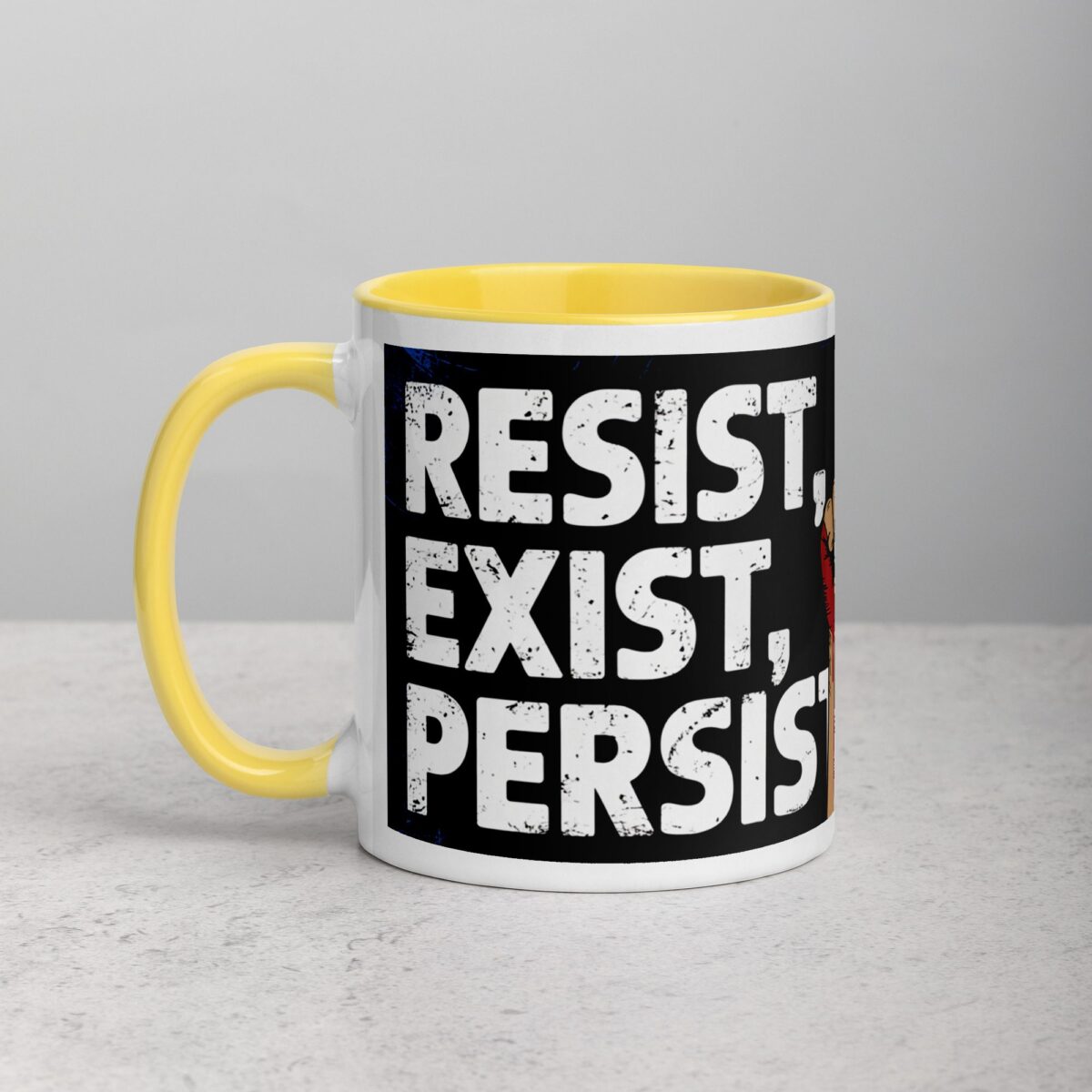 Resist, Exist, Persist Palestine Mug - Image 20