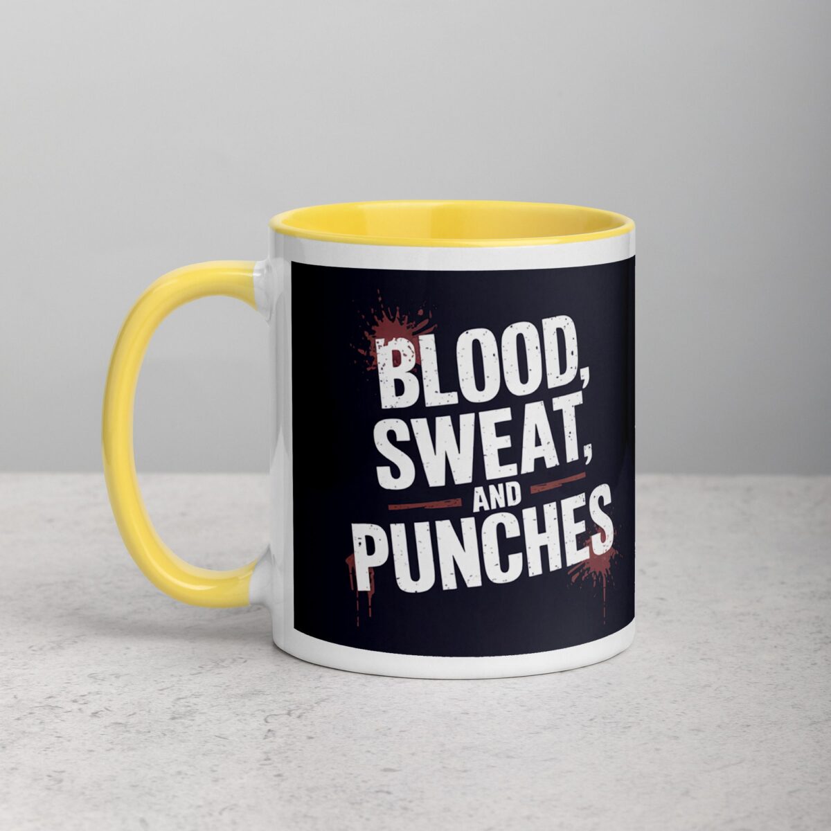 Blood, Sweat, and Punches Boxing Mug - Image 20