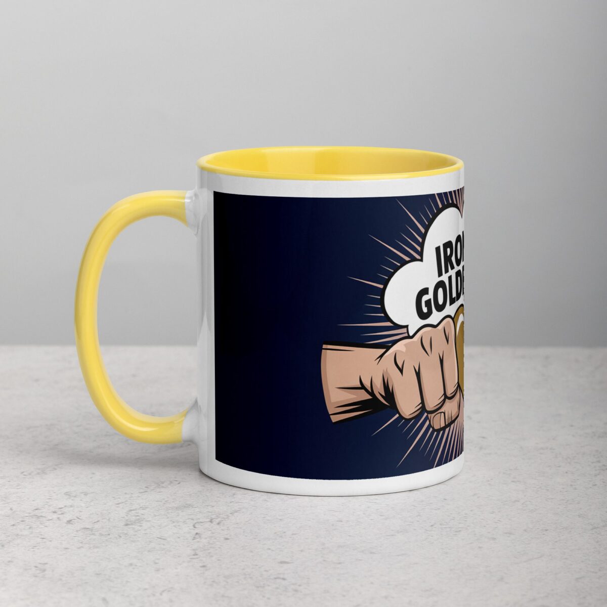 Iron Fists, Golden Heart Boxing Mug - Image 20