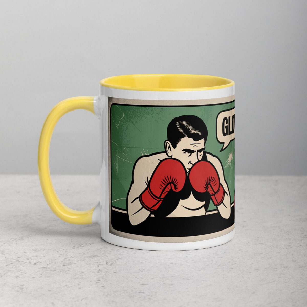 Gloves Up, Chin Down Boxing Mug - Image 20