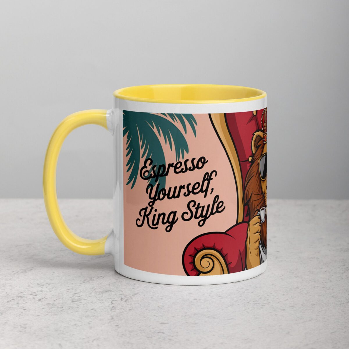 Espresso Yourself, King Style Lion Coffee Mug - Image 20