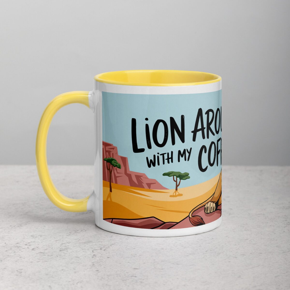 Lion Around with My Coffee Mug - Image 20