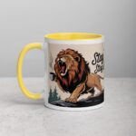 Stay Fierce, Stay Caffeinated Lion Coffee Mug - Image 20